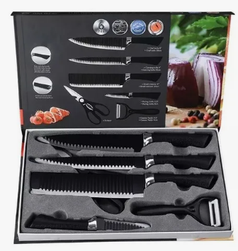 Set Cuchillos Profesional 6Pzs