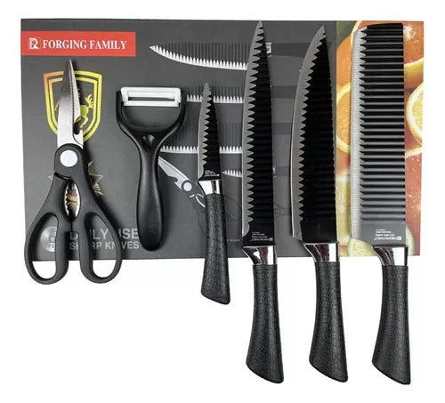 Set Cuchillos Profesional 6Pzs