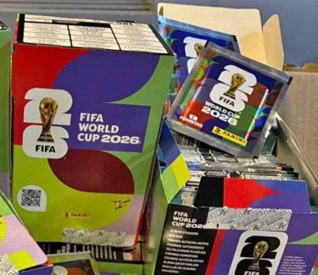 Láminas originales Panini FIFA 2026